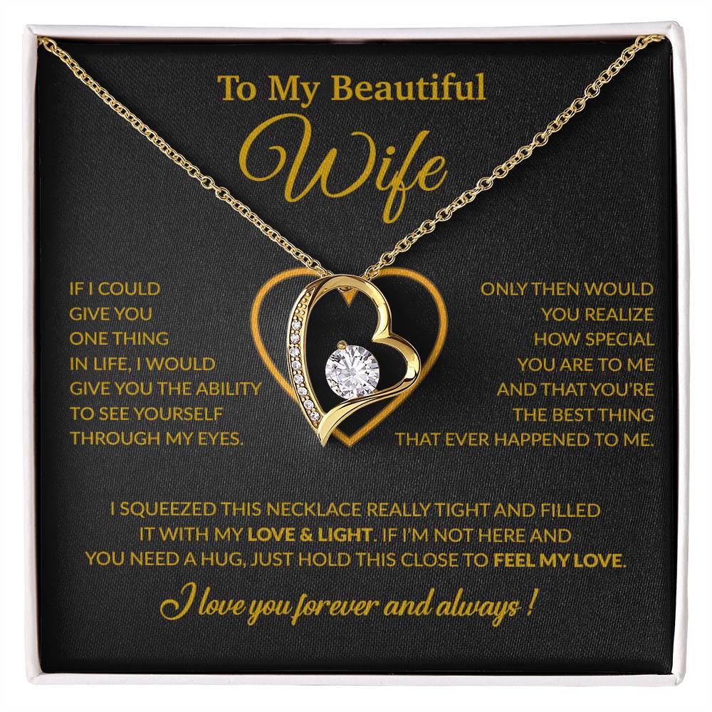 To My Wife Necklace, Christmas Gifts For Women, Anniversary Gift For Wife 16_12_2025_Gold