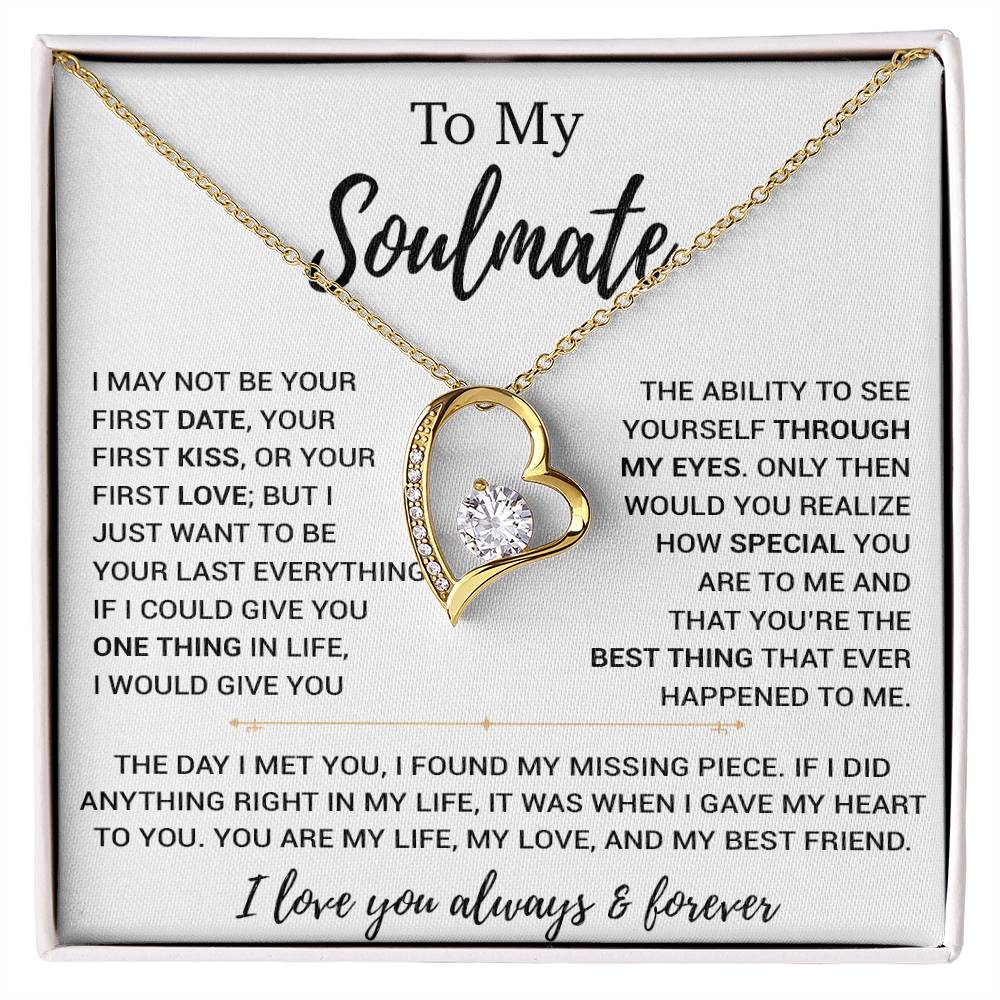 To My Soulmate Necklace, Soulmate Gift,Christmas Gift 2_9