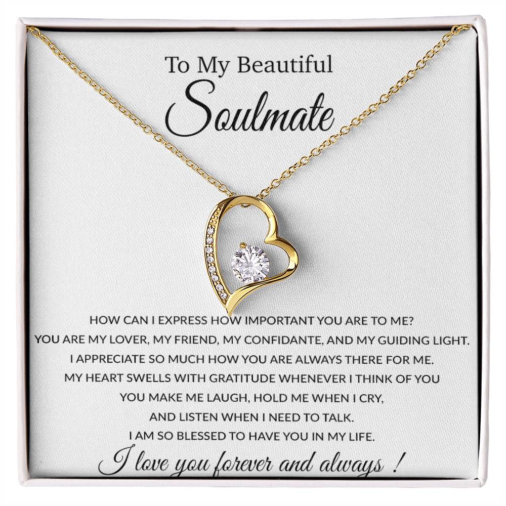 To My Soulmate Necklace, Gifts For Girlfriend Wife from Husband, Birthday Gift 25_3