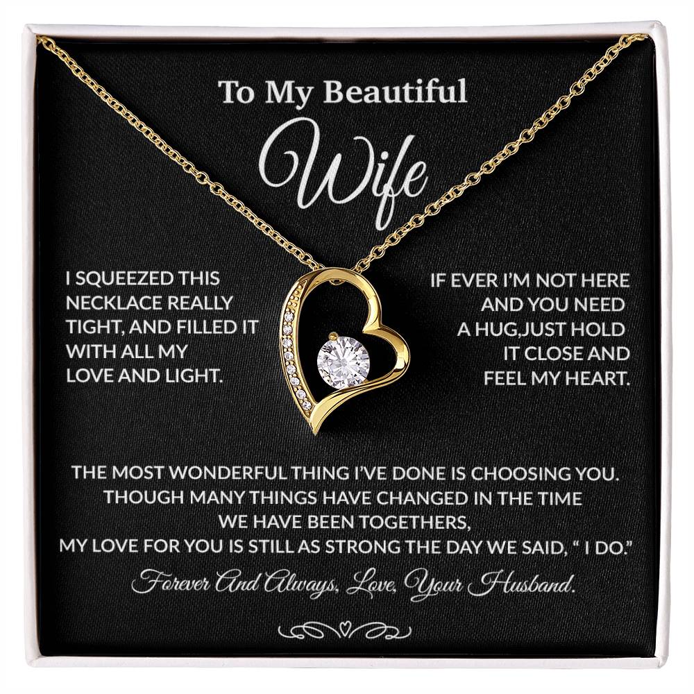 To My Wife Necklace, Gift For Wife, Anniversary Gift For Wife, Necklace For Wife 27_9