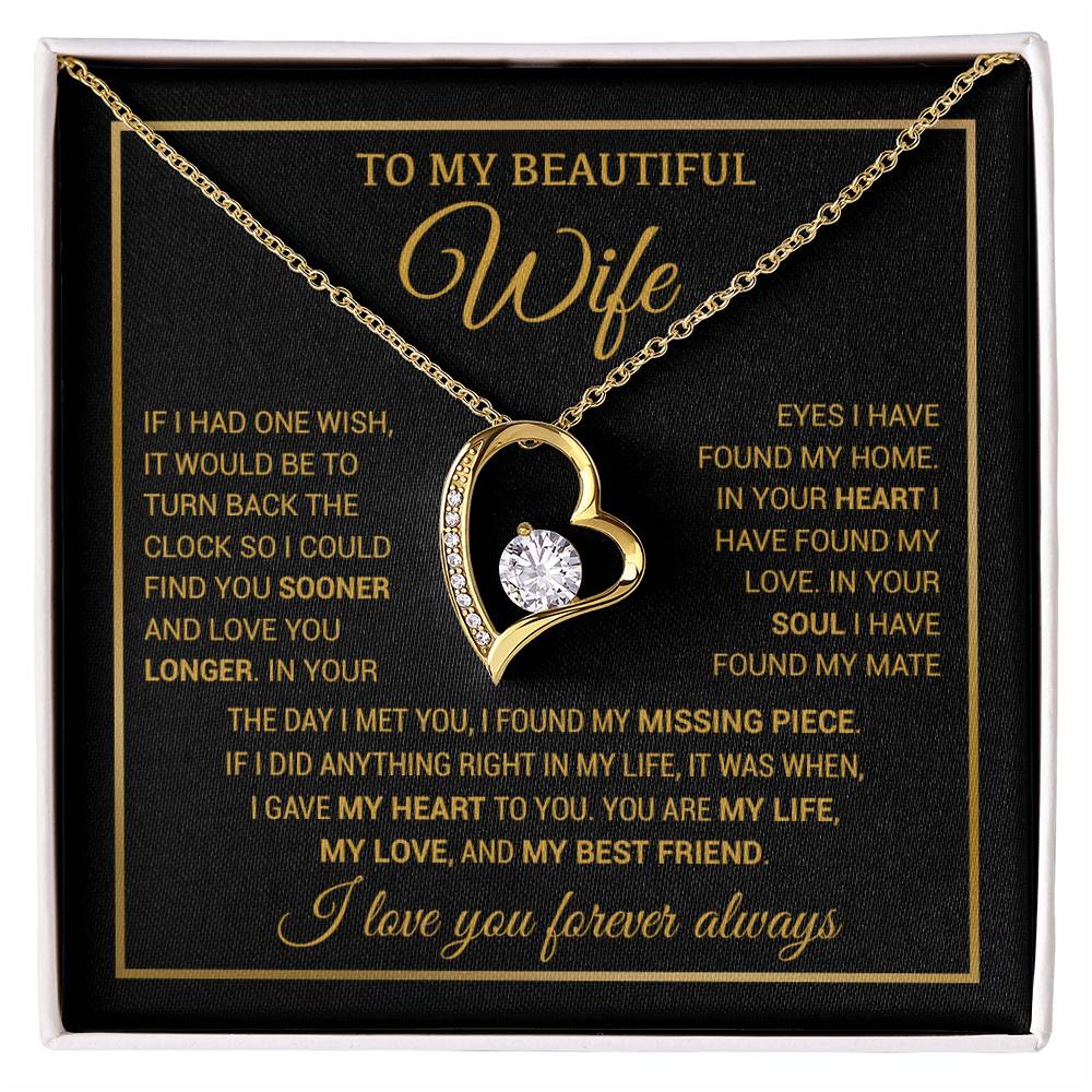 To My Wife Necklace, Christmas Gifts For Women, Anniversary Gift For Wife 6_11