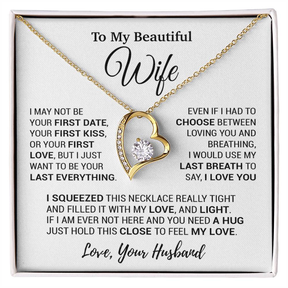 To My Wife Necklace, Christmas Gifts For Women, Anniversary Gift For Wife 30_7