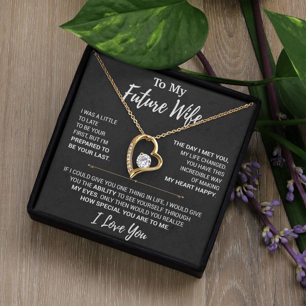 To My Future Wife Gift, To My Soulmate, Girlfriend Necklace, Gift For Wife