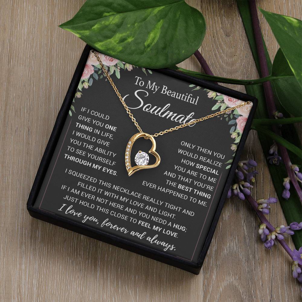 To My Soulmate Necklace, Birthday Gifts For Her, Christmas Gift For Soulmate 20_11