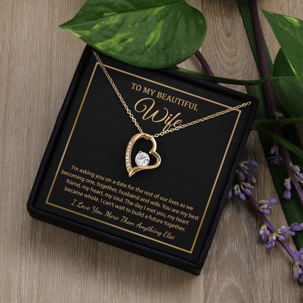 To My Wife Necklace, Christmas Gifts For Women, Anniversary Gift For Wife 6_1