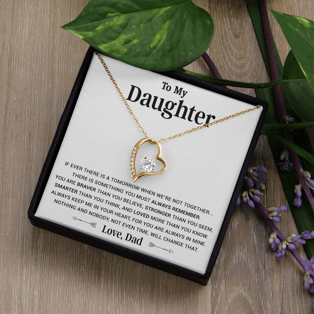 To My Daughter Necklace, Daughter Father Necklace, Daughter Gift from Dad 25_8