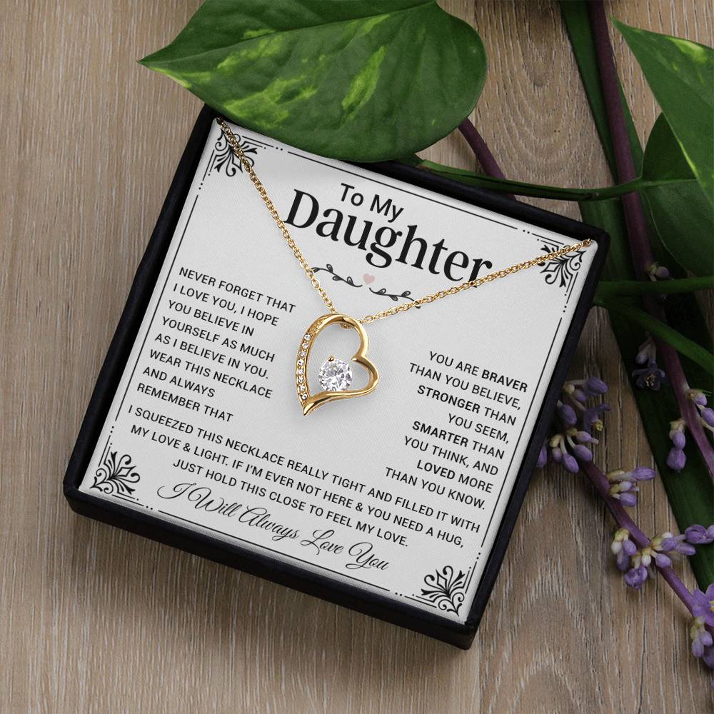 To My Daughter Necklace Gift for Daughter from Dad,Daughter Father Necklace 4_12