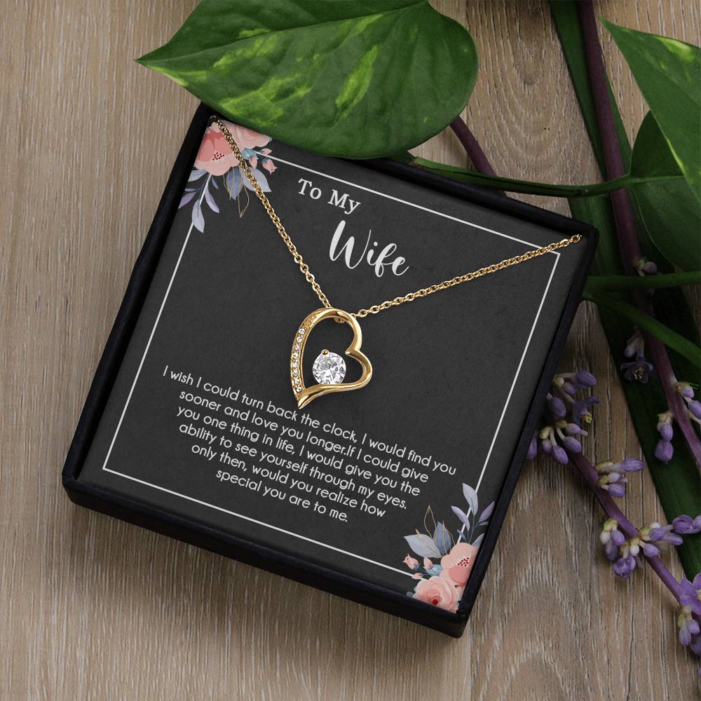 To My Wife Necklace, Christmas Gifts For Women, Anniversary Gift For Wife 11_11