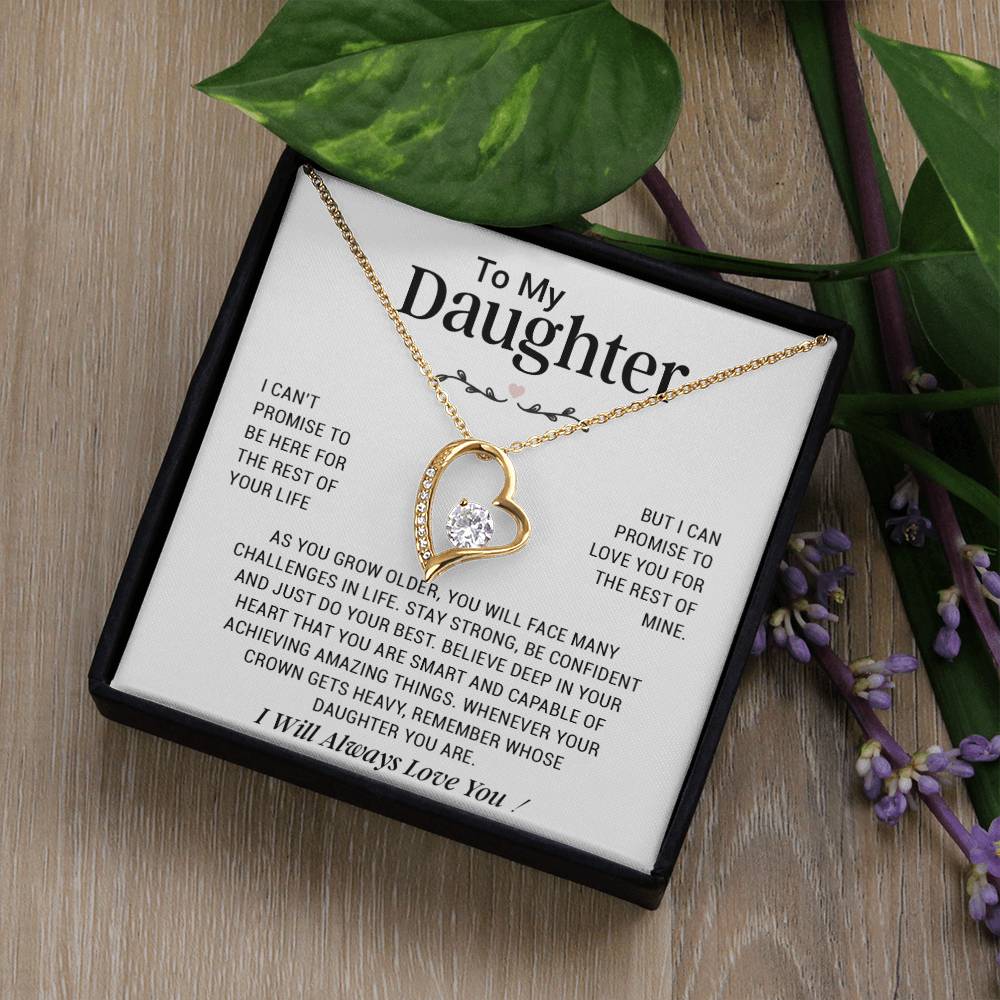 To My Daughter Necklace, Gift For Daughter From Dad, Daughter Father Necklace 4_12