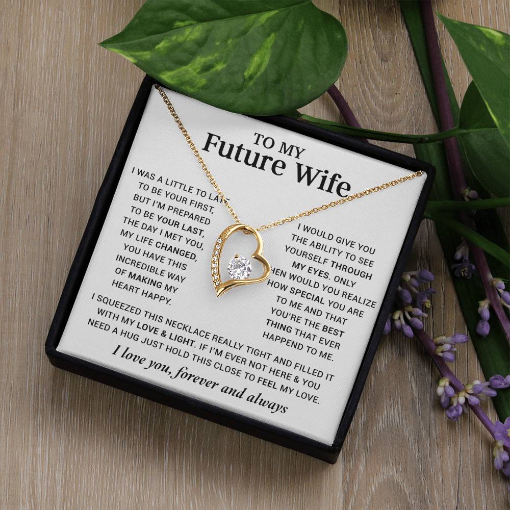To My Future Wife Necklace, Anniversary Birthday Christmas Gift for Her 18_10
