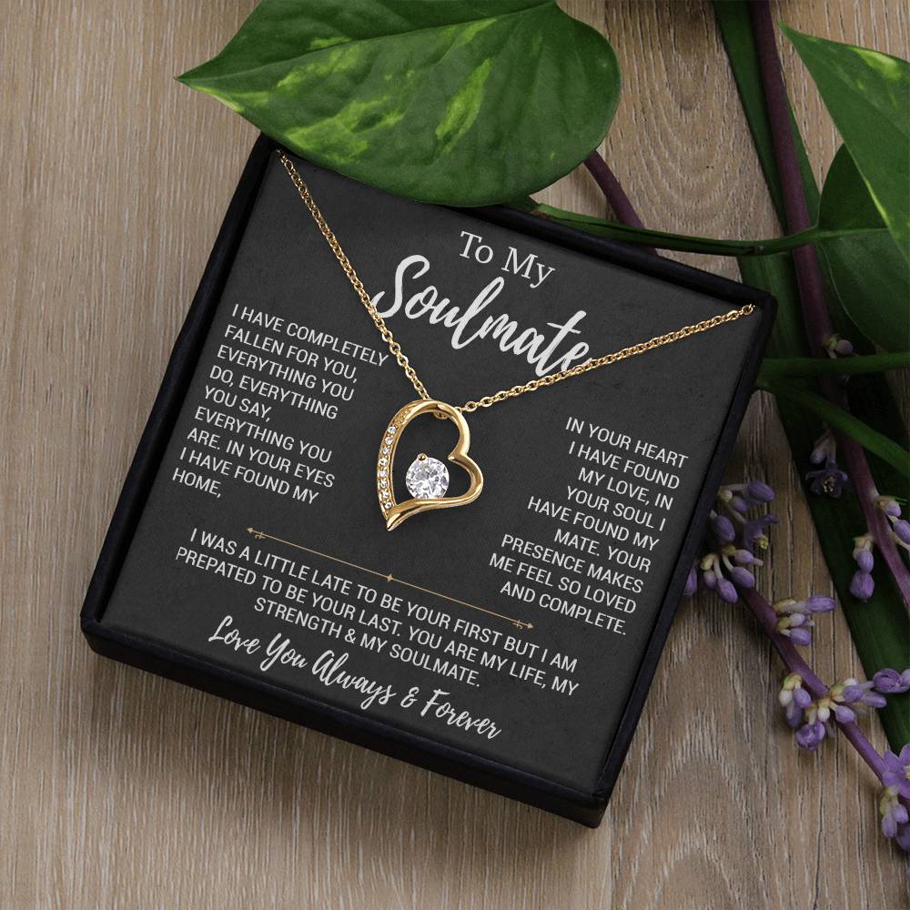 To My Soulmate Necklace, Birthday Gifts For Her, Christmas Gift For Soulmate 14_9