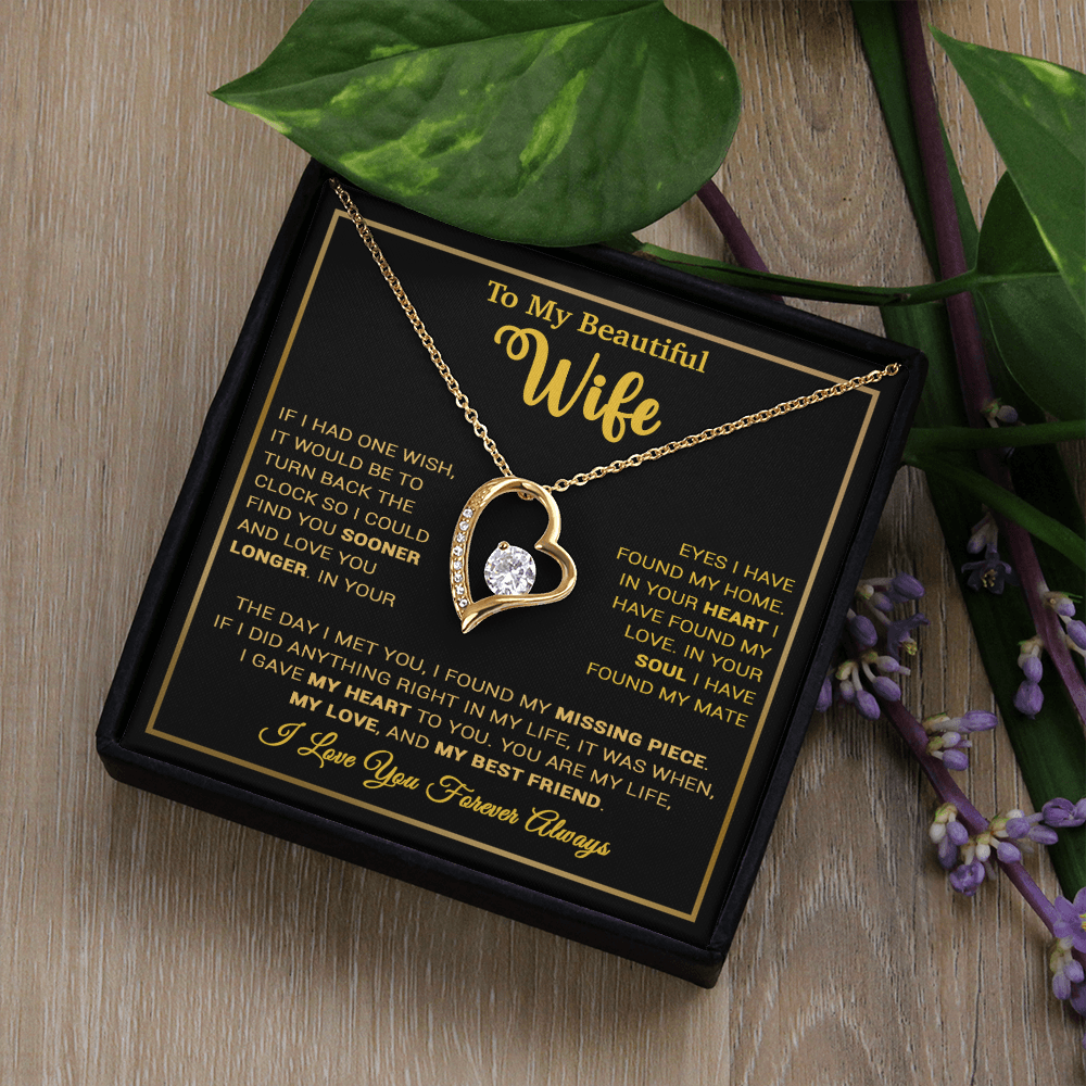To My Wife Necklace, Gift For Wife, Anniversary Gift For Wife, Christmas Gift 27_9