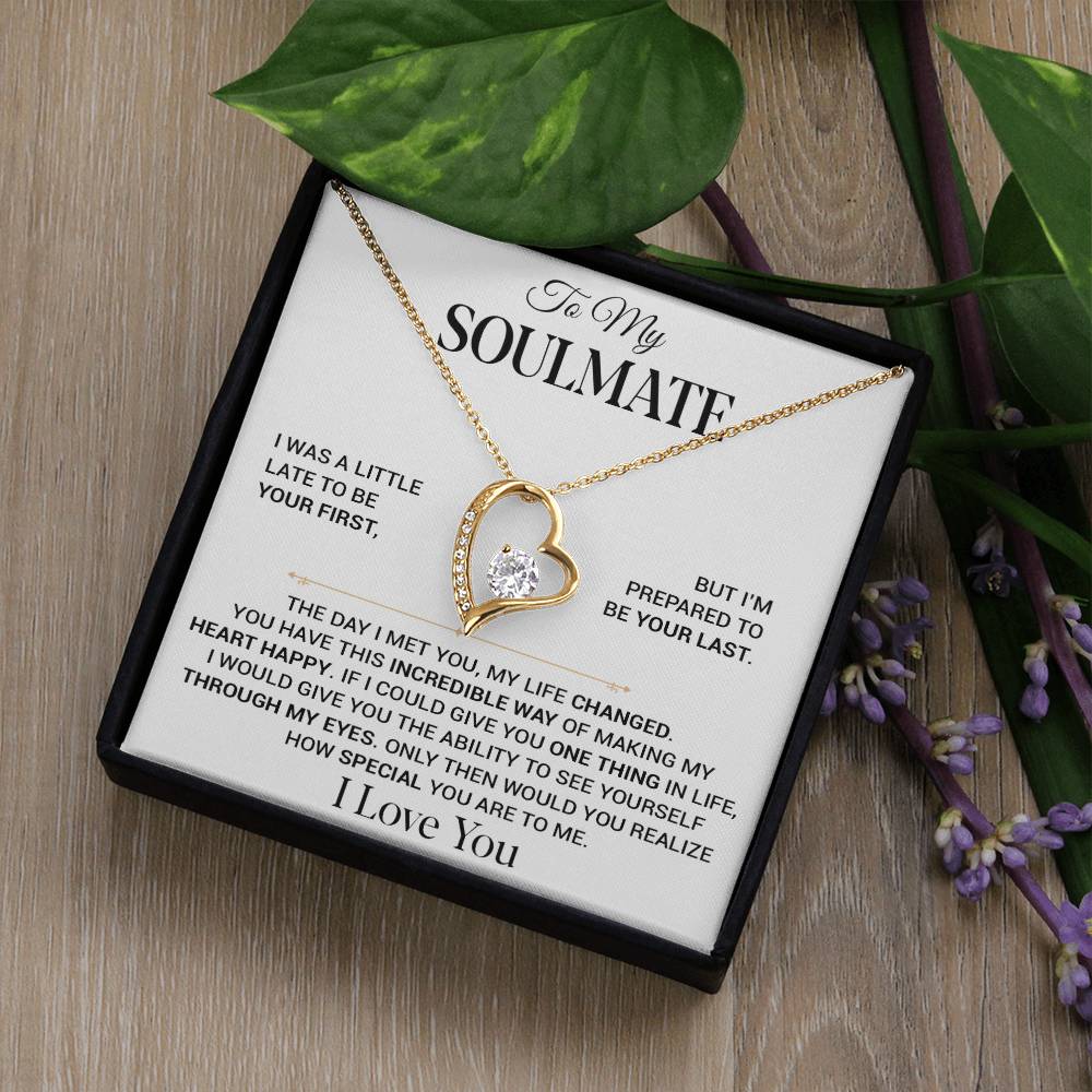 To My Soulmate Necklace, Soulmate Gift, Christmas Gift 22_11