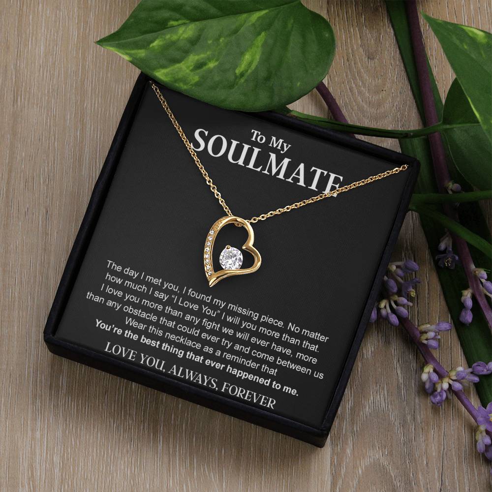 To My Soulmate Necklace, Birthday Gift for Her, Anniversary Gifts, Christmas Gift 18_8