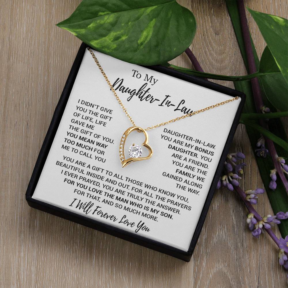 To My Daughter-In-Law Necklace, Gift For Daughter In Law, Daughter In Law Gift 18_10