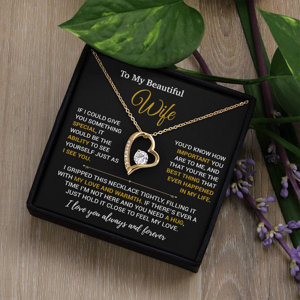 To My Wife Necklace, Christmas Gifts For Women, Anniversary Gift For Wife 9_10