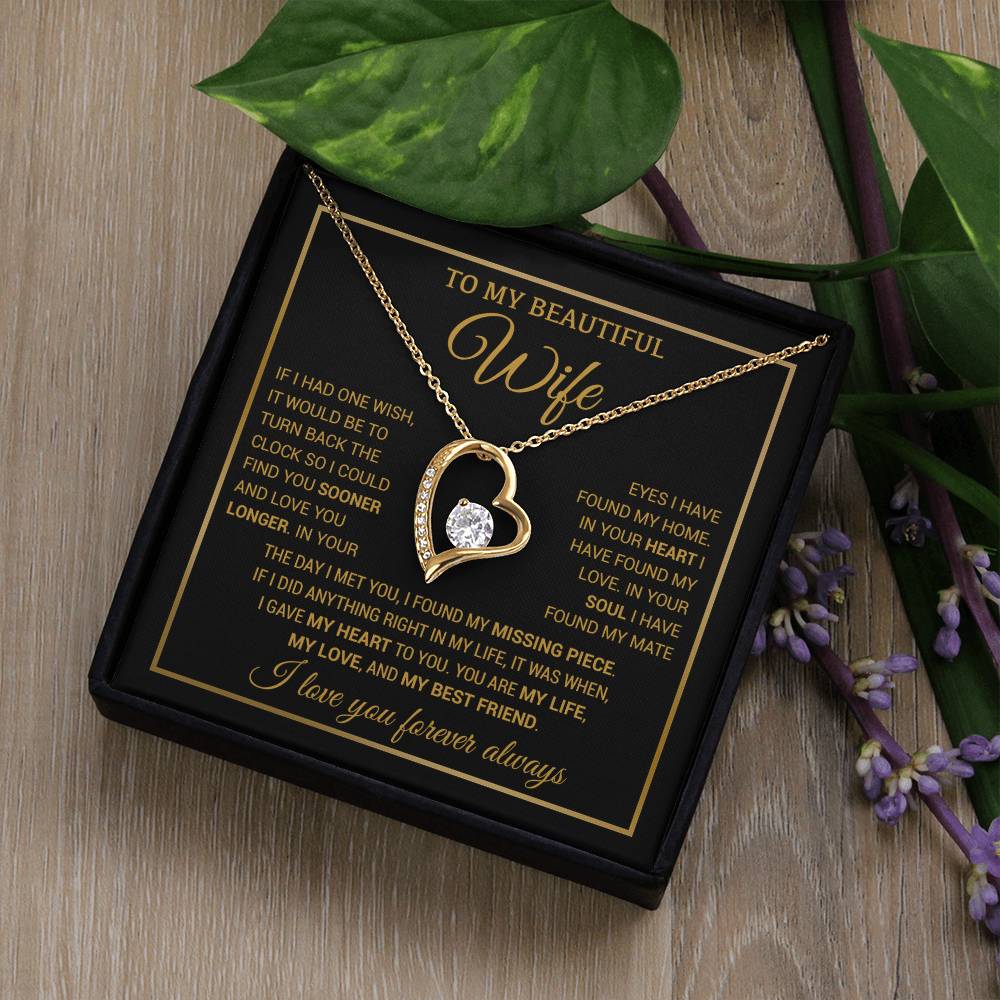 To My Wife Necklace, Christmas Gifts For Women, Anniversary Gift For Wife 6_11