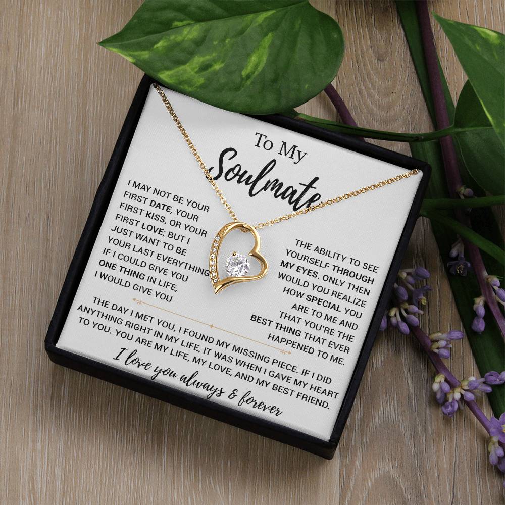 To My Soulmate Necklace, Soulmate Gift,Christmas Gift 2_9