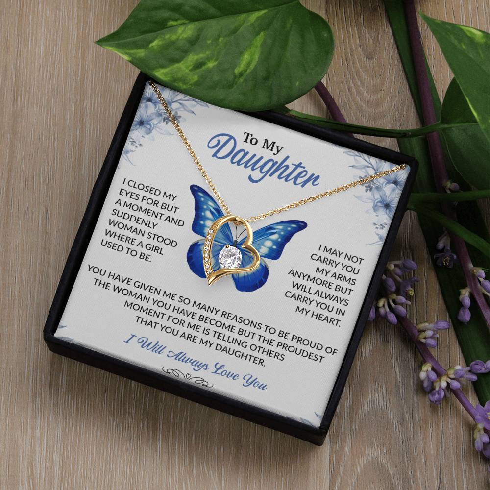 To My Daughter Necklace, Gift for Daughter from Dad, Daughter Father Necklace 9_12