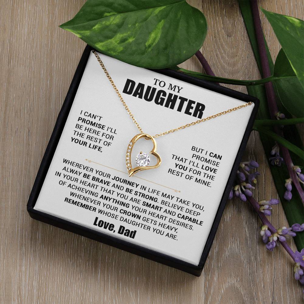 To My Daughter Necklace, Gift for Daughter from Dad, Daughter Father Necklace 11_10
