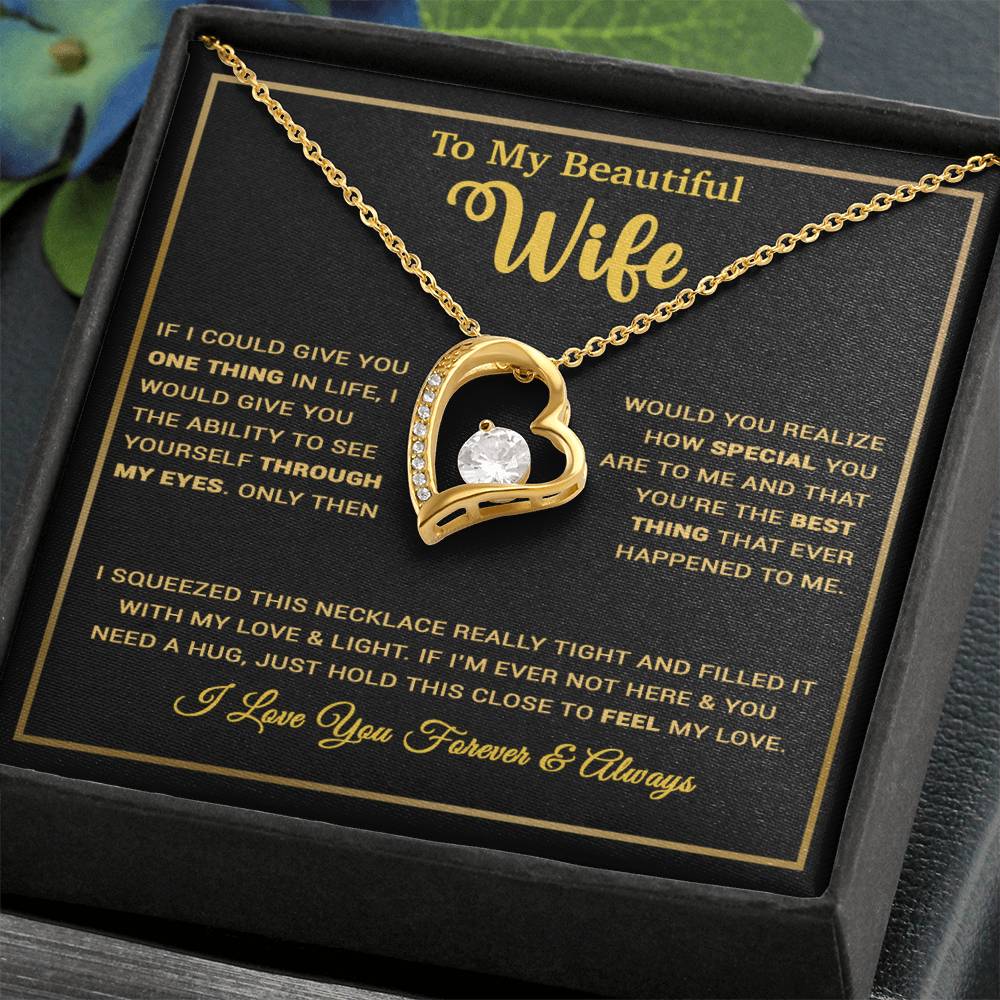 To My Wife Necklace, Gift For Wife, Anniversary Gift For Wife, Christmas Gift 30_11