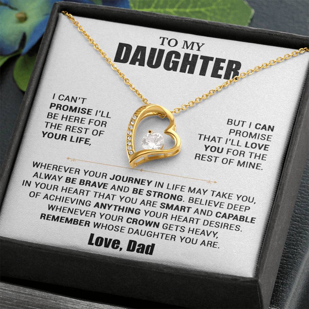 To My Daughter Necklace, Gift for Daughter from Dad, Daughter Father Necklace 11_10