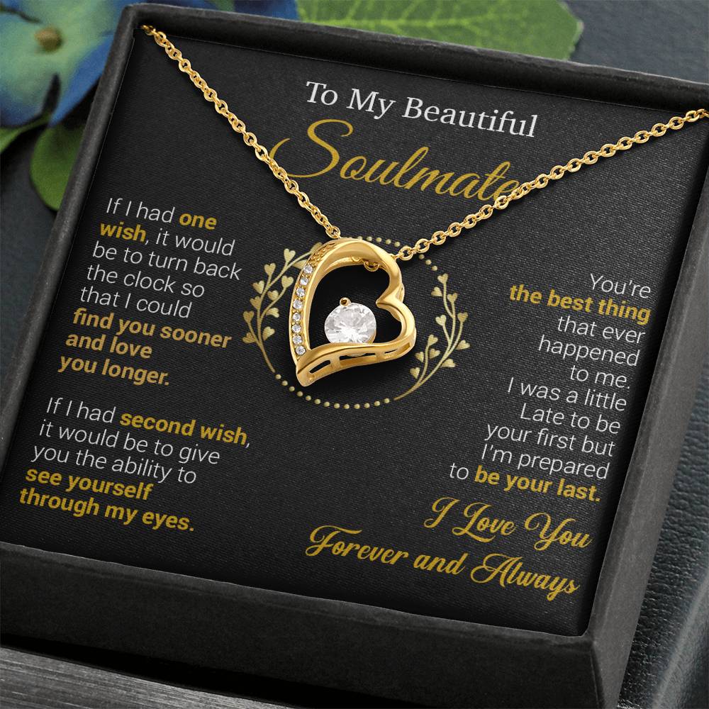 To My Soulmate Necklace, Gift For Soulmate, Anniversary Gift, Christmas Gift 22_11