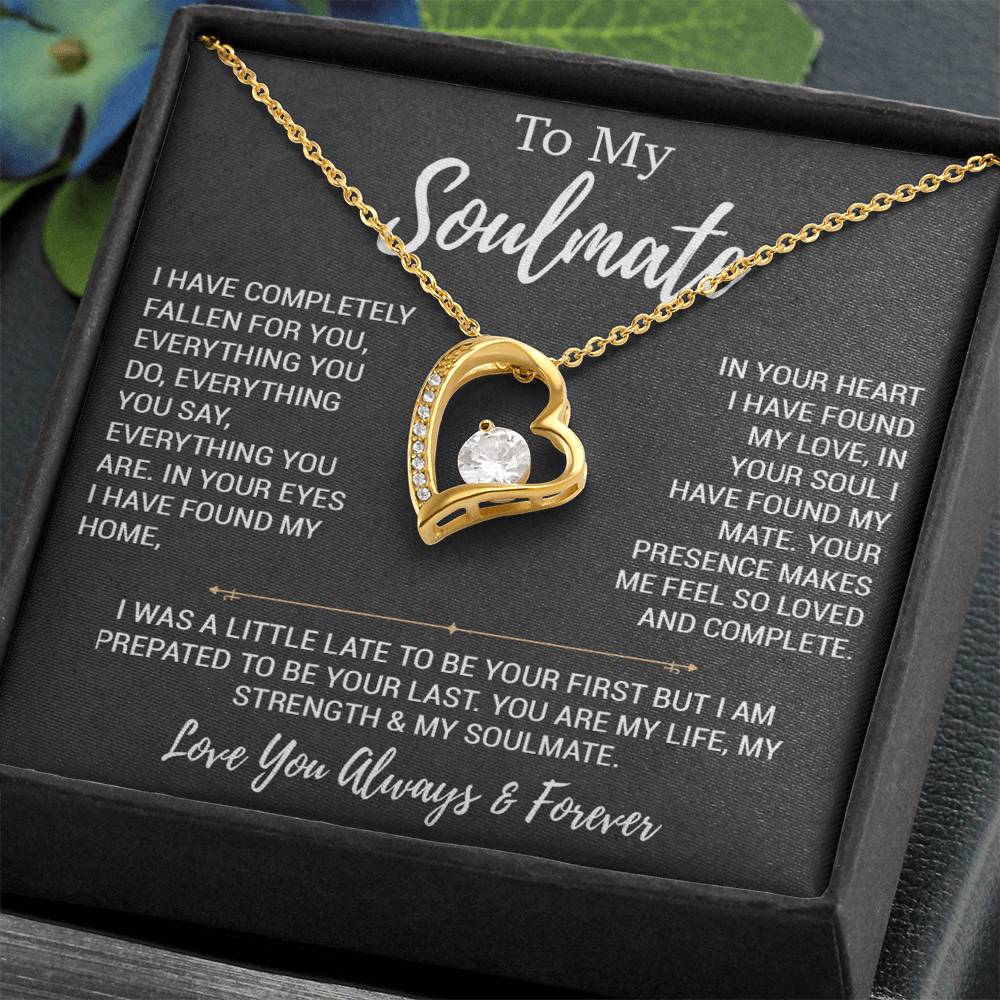 To My Soulmate Necklace, Birthday Gifts For Her, Christmas Gift For Soulmate 14_9