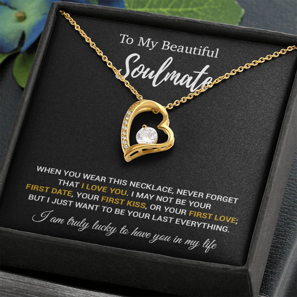 To My Soulmate Necklace, Valentines Day Gift, Gift For Wife, Anniversary Gift 7_1