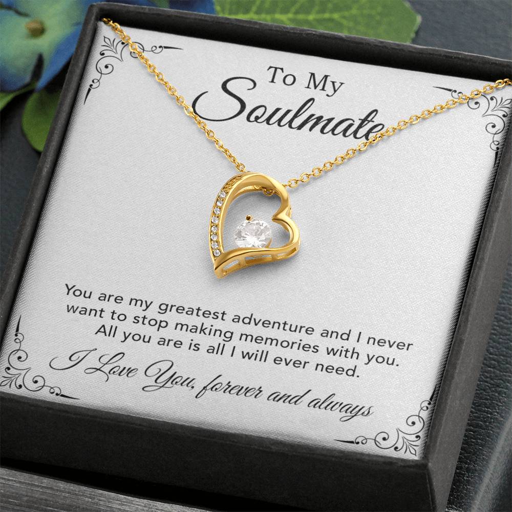 To My Soulmate Necklace, Gift For Her, Christmas Gift, Birthday Gift 17_10