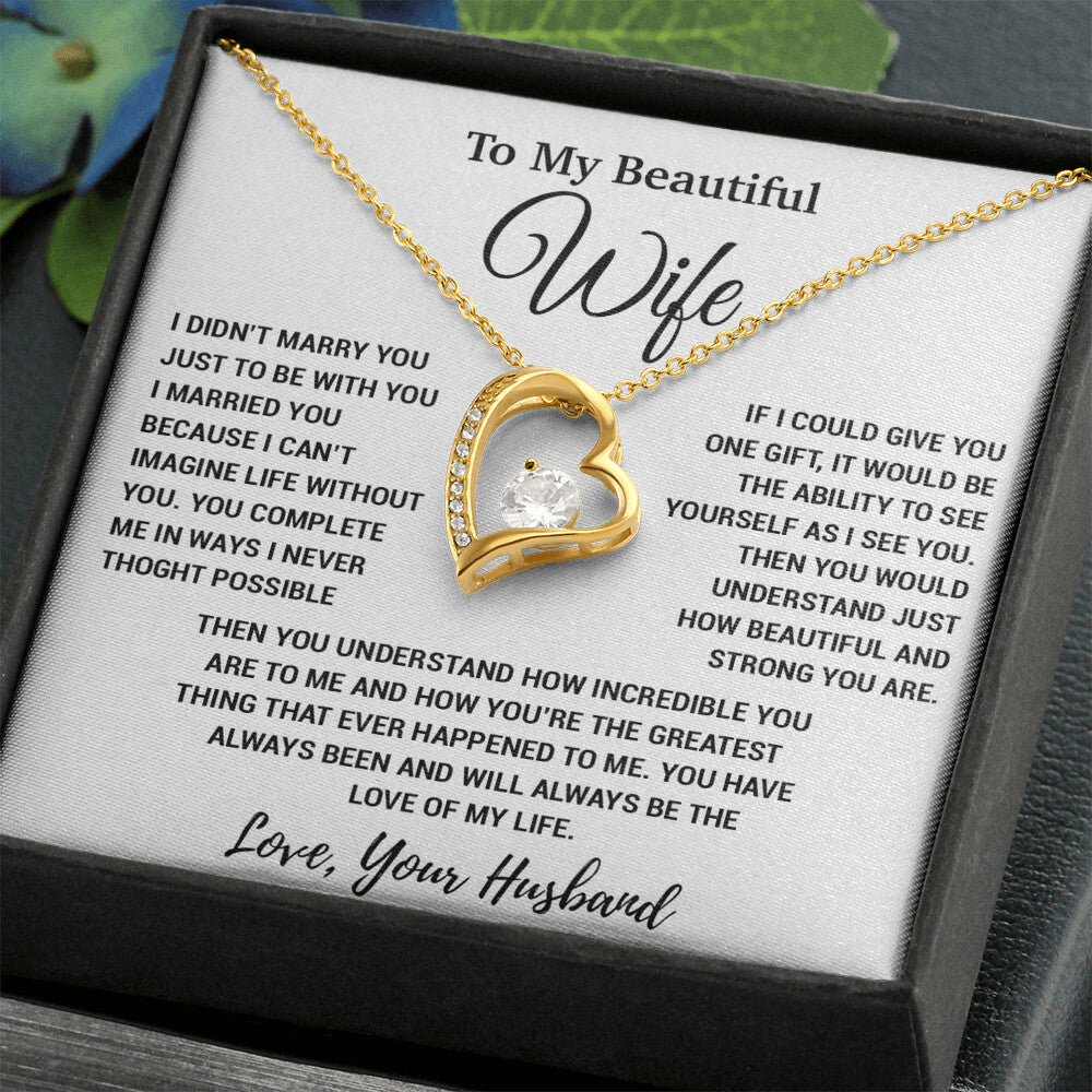 To My Wife Necklace, Christmas Gifts For Women, Anniversary Gift For Wife 8_11