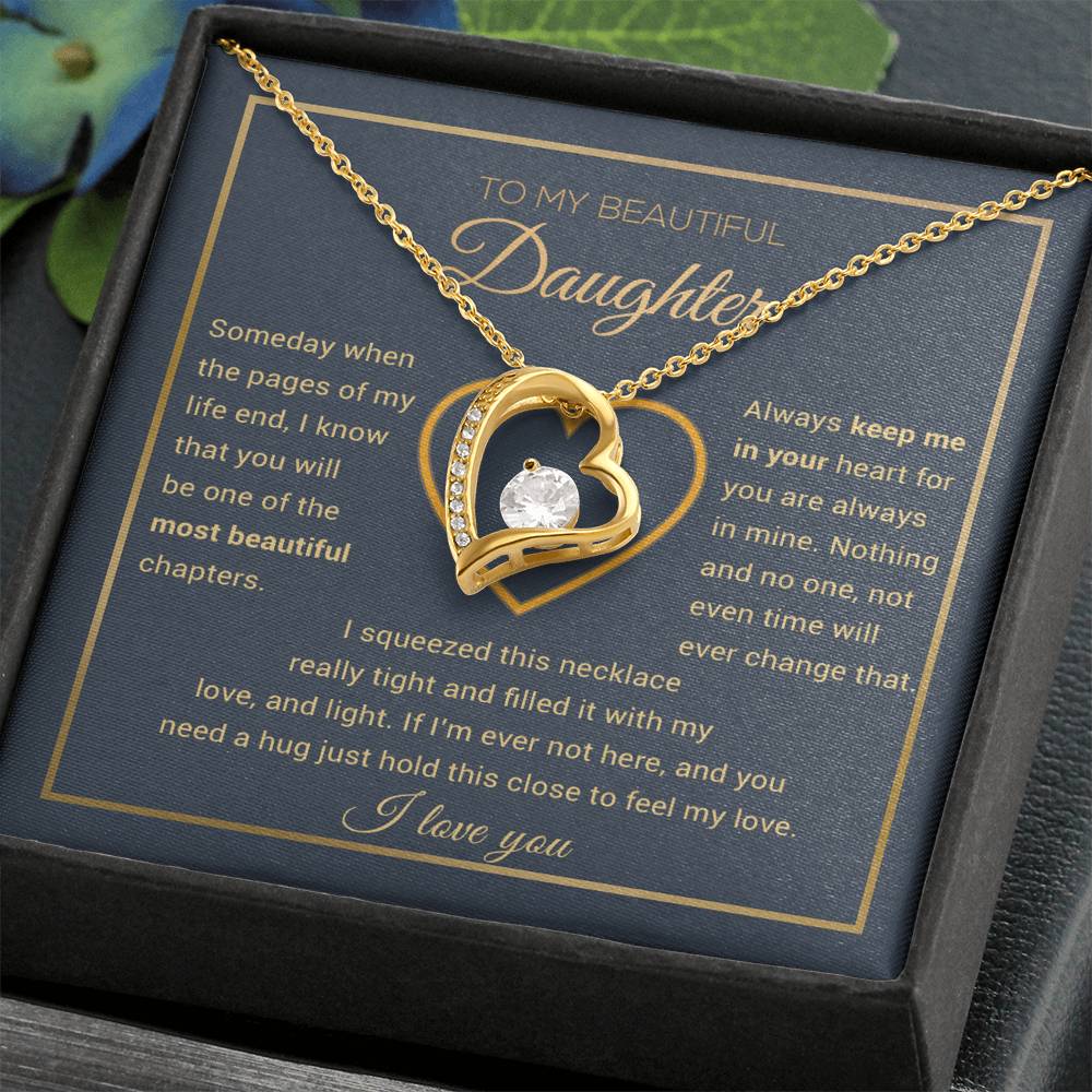 To My Daughter Necklace, Daughter Gift from Dad, Mom,Christmas Gift 13_11