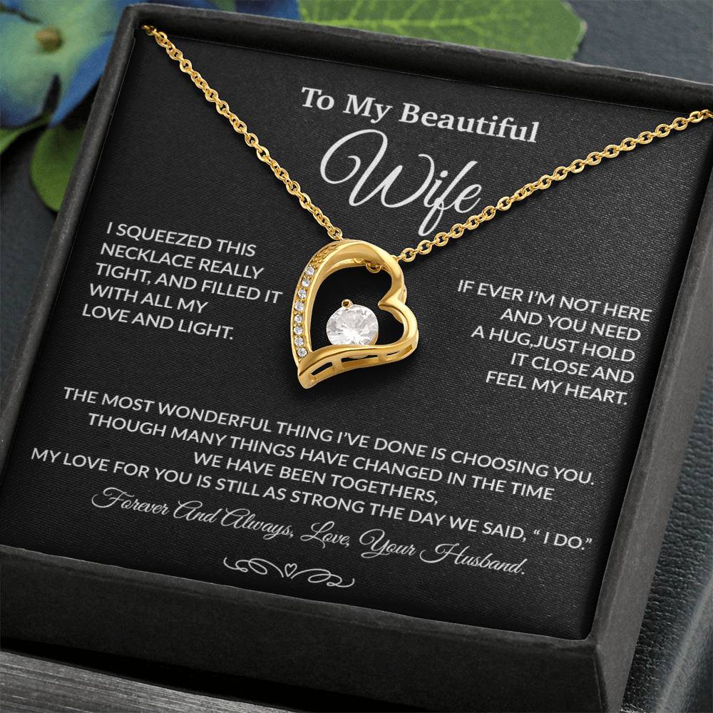To My Wife Necklace, Gift For Wife, Anniversary Gift For Wife, Necklace For Wife 27_9