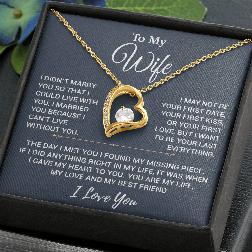 To My Wife Necklace, Christmas Gifts For Women, Anniversary Gift For Wife 16_11