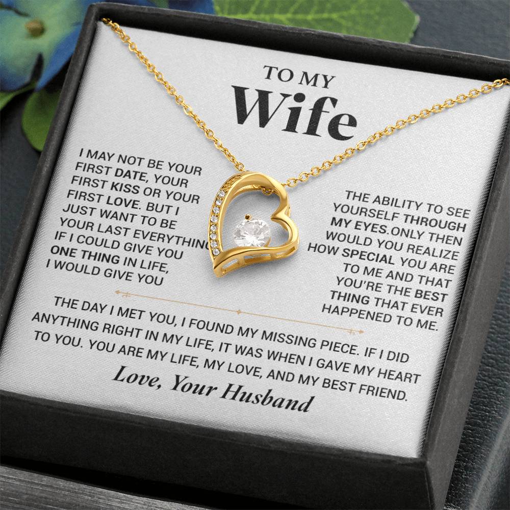 To My Wife Necklace, Christmas Gift For Wife, Christmas Gifts For Her, Wife Gift 21_7