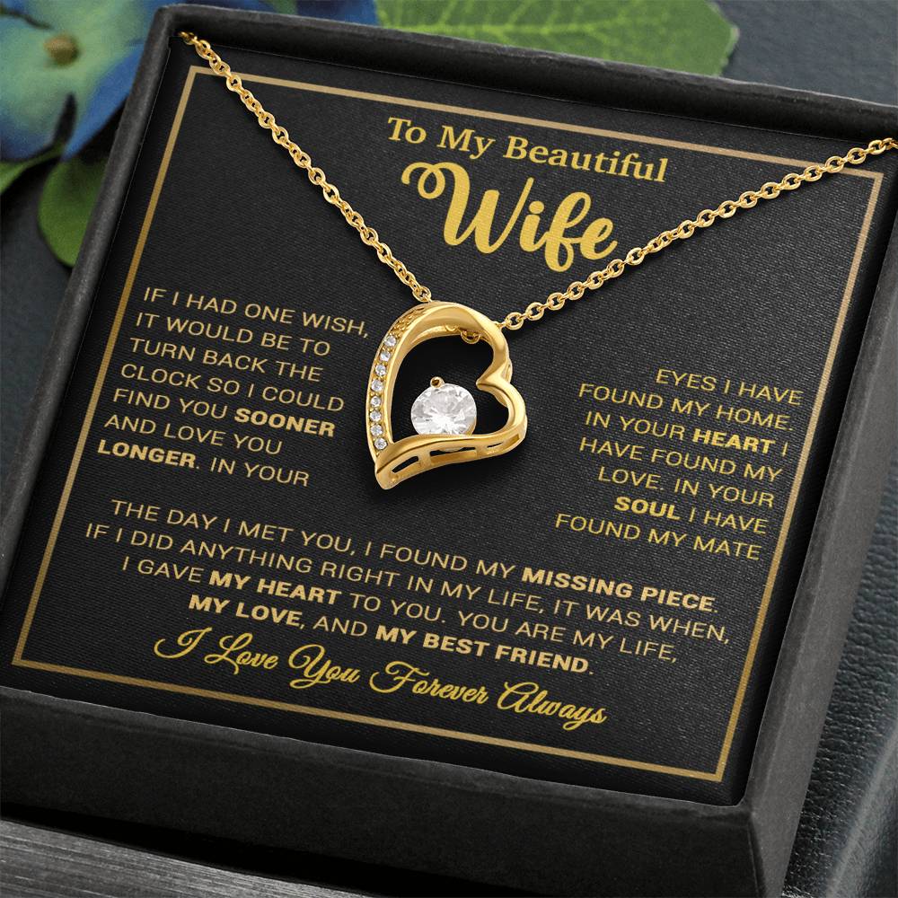 To My Wife Necklace, Gift For Wife, Anniversary Gift For Wife, Christmas Gift 27_9
