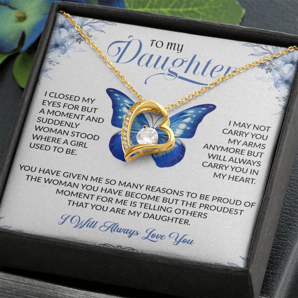 To My Daughter Necklace, Gift for Daughter from Dad, Daughter Father Necklace 30_11