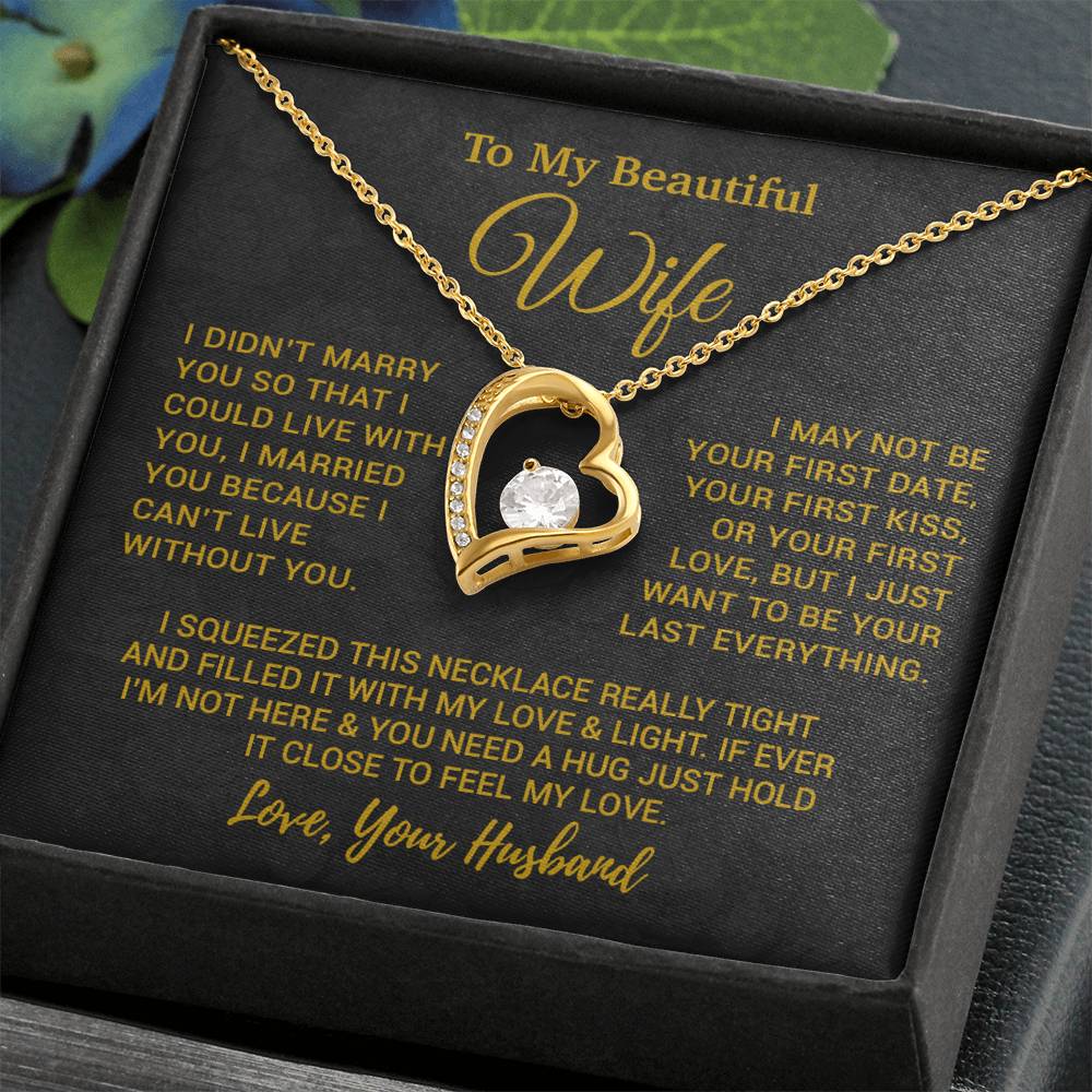 To My Wife Necklace, Christmas Gifts For Women, Anniversary Gift For Wife 23_9