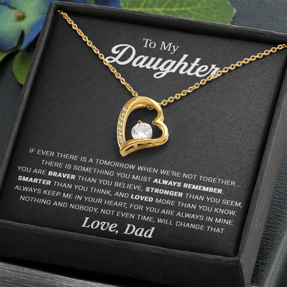 To My Daughter Necklace, Daughter Father Necklace, Daughter Gift From Dad 10_4