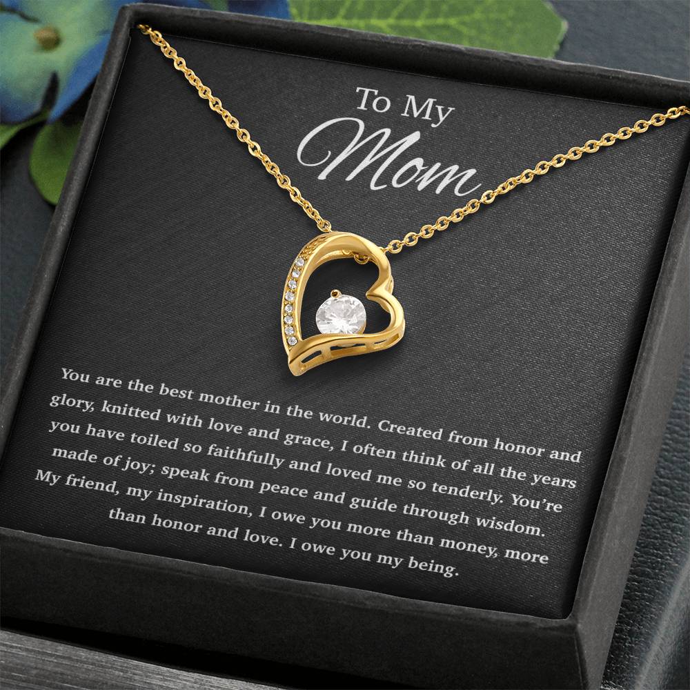 To My Mom Necklace, Gift For Mom From Daughter, Mother's Day Gifts 25_4