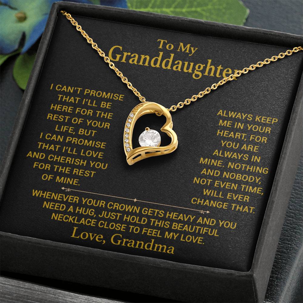 To My Granddaughter Necklace, Granddaughter Gift from Grandma, Gift from Grandpa_26_9