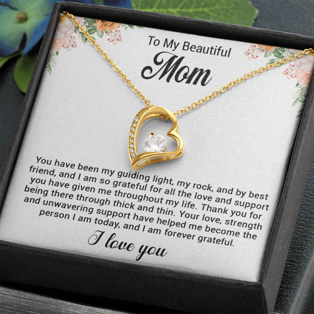 To My Mom Necklace, Mom Gift, Mom Mother's Day Gifts, Mom Gift From Son