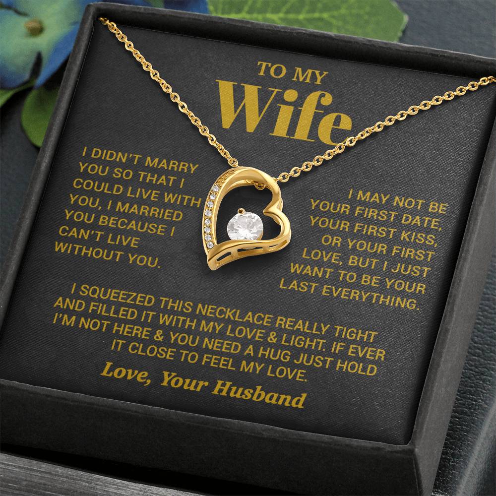 To My Wife Necklace, Christmas Gifts For Women, Anniversary Gift For Wife 27_9