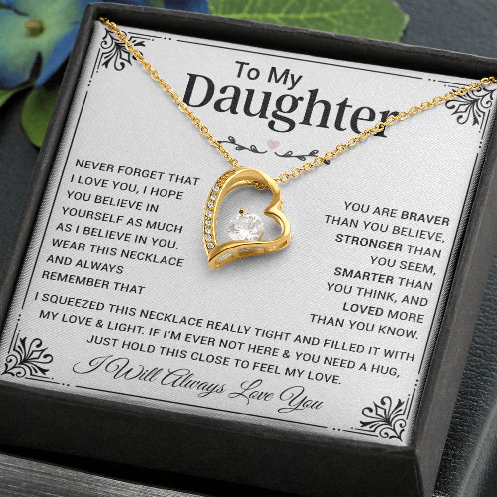 To My Daughter Necklace Gift for Daughter from Dad,Daughter Father Necklace 4_12