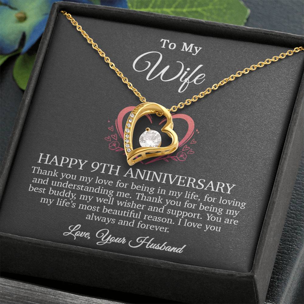 9th Anniversary Gift For Wife, 9 Year Anniversary Gifts, 9th Wedding Anniversary Gift Ideas