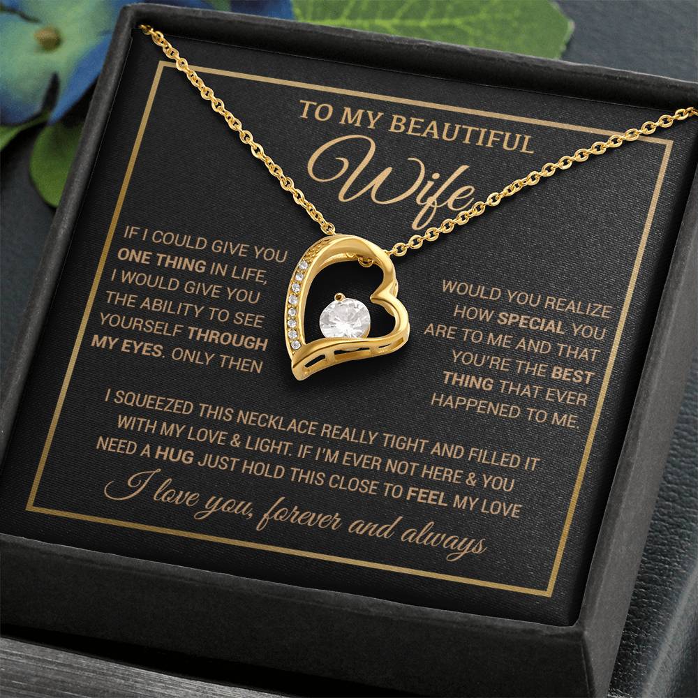 To My Wife Necklace, Christmas Gifts For Women, Anniversary Gift For Wife 5_11