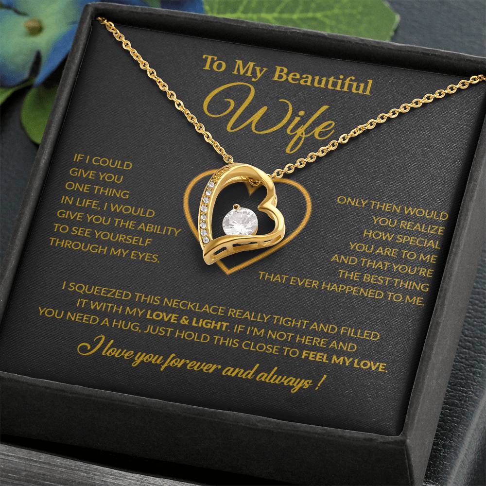 To My Wife Necklace, Christmas Gifts For Women, Anniversary Gift For Wife 16_12_2025_Gold