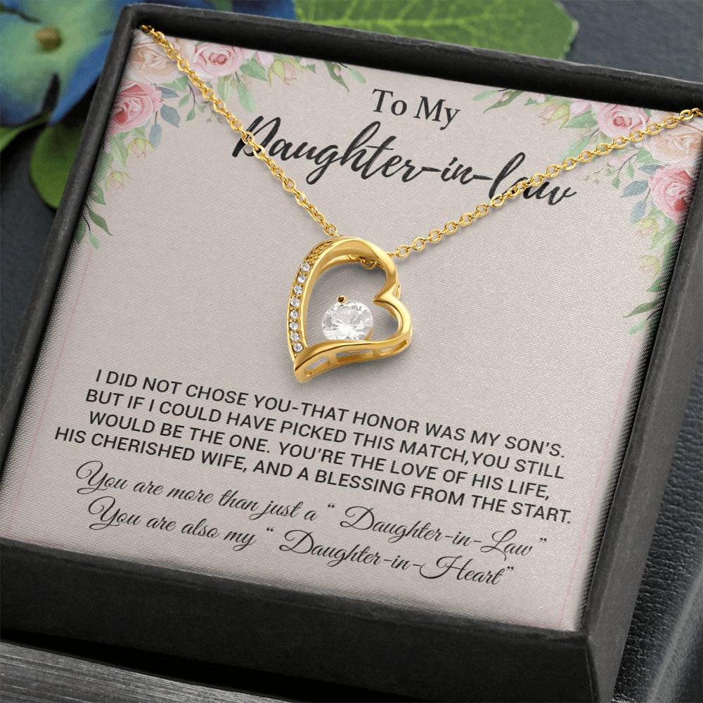 To My Daughter-In-Law Necklace, Gift For Daughter In Law, Daughter In Law Gift 8_11