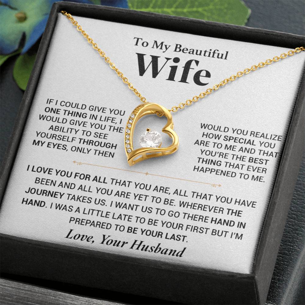To My Wife Necklace, Christmas Gift For Wife, Christmas Gifts For Her, Wife Gift 19_7