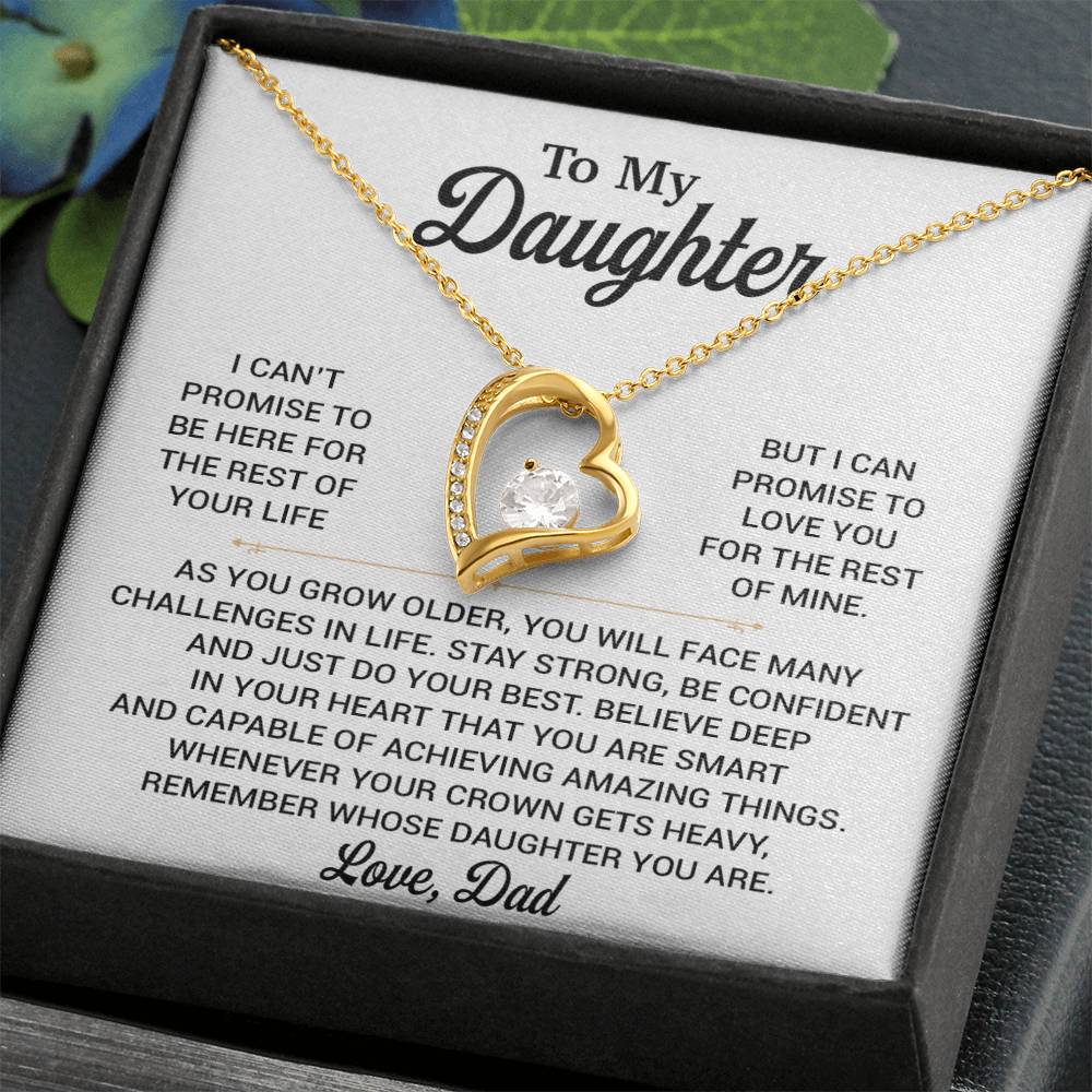 To My Daughter Necklace, Gift for Daughter from Dad, Daughter Father Necklace 9_11